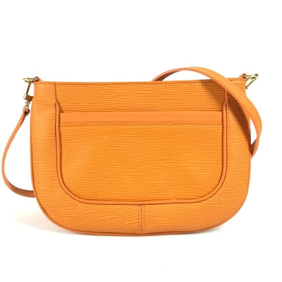 LOUIS VUITTON Orange Leather Shoulder Bag - Picture 1 of 13